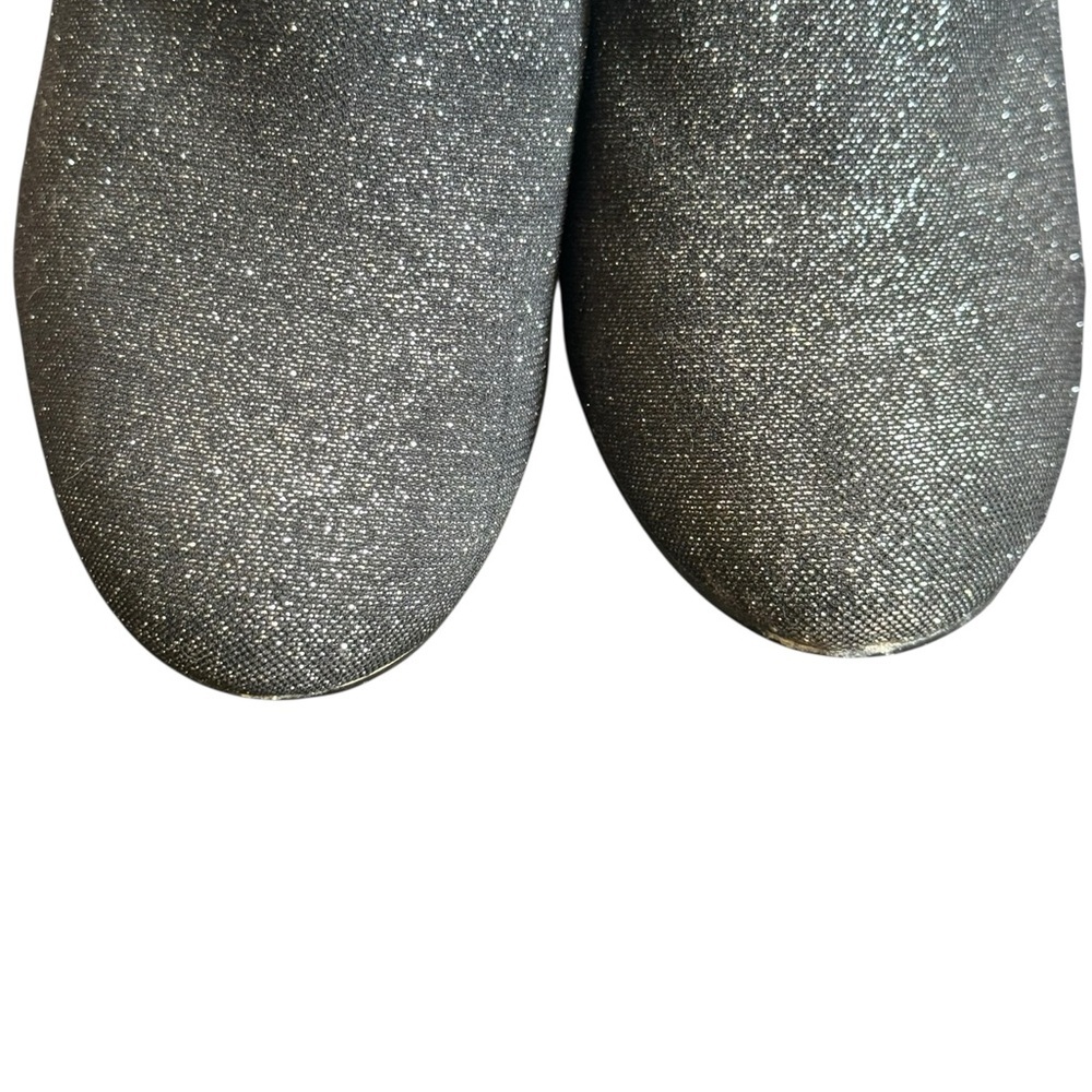 Express Glitter Ankle Booties 7 - Picture 3 of 9
